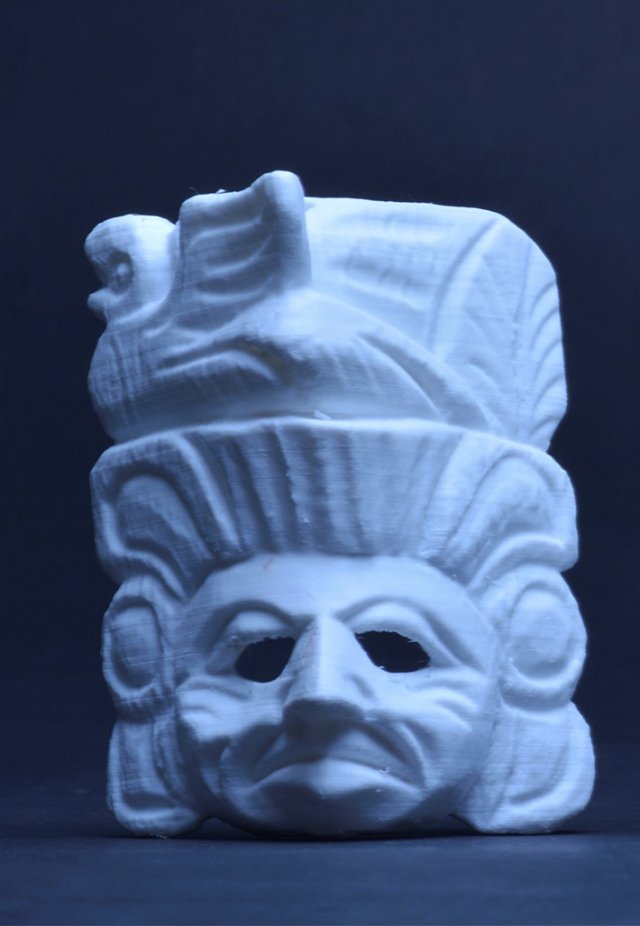 wooden mayan mask 3D Принт Модель .c4d .max .obj .3ds .fbx .stl .blend