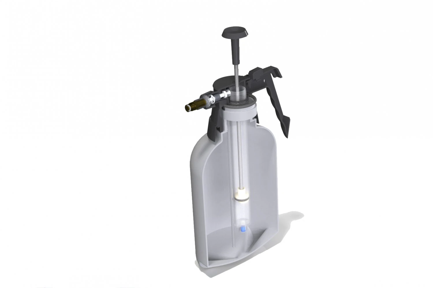 pressure sprayer 3D Print Model .c4d .max .obj .3ds .fbx .stl .blend 