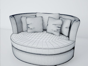 sofa01 3D 模型