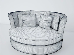 sofa01 3D Model