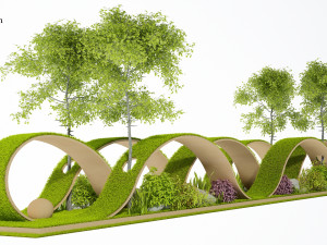 landscape01 3D 모델