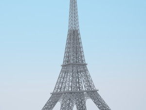 eiffel tower Modelo 3D