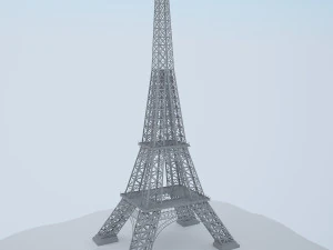 eiffel tower 3D Model