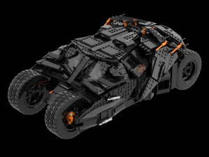 LEGO BATMOBILE BECHER 76240 3D Modell