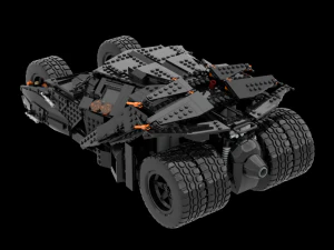 LEGO BATMOBILE TUMBLER 76240 3D Model