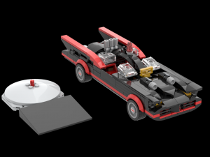 LEGO DC SUPER HEROES BATMOBILE 76188 2021 3D मॉडल