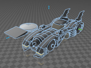 LEGO 1989 BATMOBILE SPECIAL EDITION 40433 3Dモデル