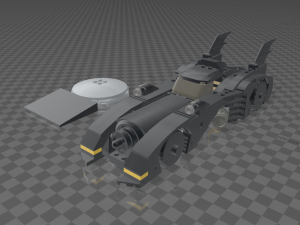 LEGO 1989 BATMOBILE SPECIAL EDITION 40433 3Dモデル