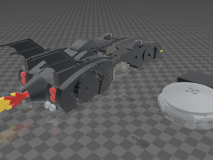 LEGO 1989 BATMOBILE SPECIAL EDITION 40433 3Dモデル