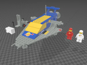 LEGO SPACE CRUISER LL924 1978 3D Model