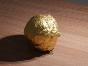 golden fly Model 3D