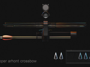 crossbow Modello 3D