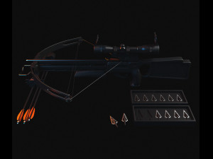 crossbow Modello 3D