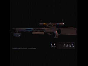 crossbow Modello 3D