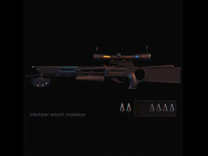 crossbow 3D Model