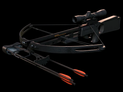 Crossbow 3D Model
