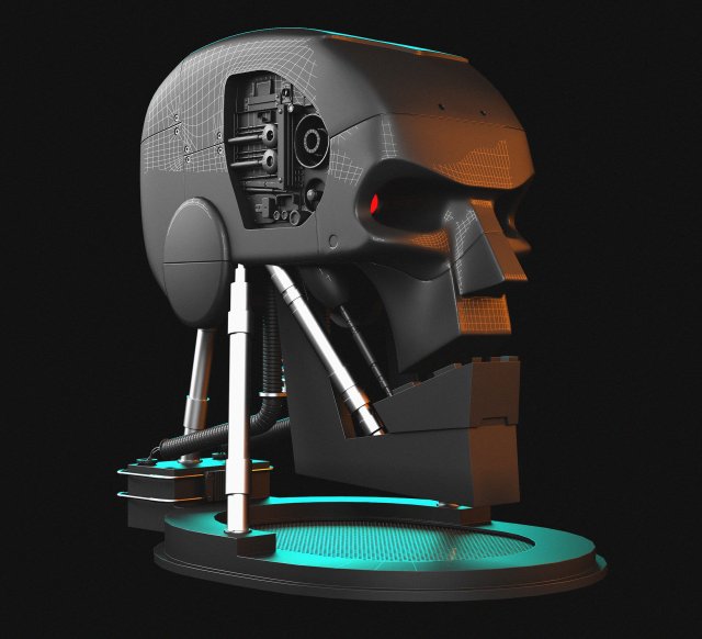 robot abc warriors 3D Model .c4d .max .obj .3ds .fbx .stl .blend 