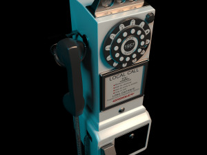 telephone 3D Model