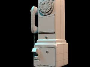 telephone 3D Model