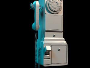 telephone 3D Model