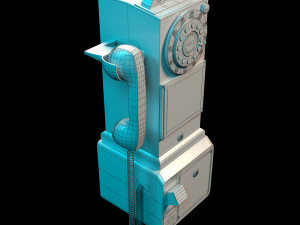 telephone 3D Model