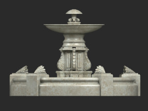 fountain 3D-Modell