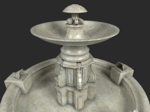 fountain 3D-Modell