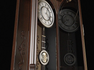 retroclock 3D 모델