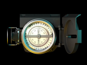 compass Modelo 3D
