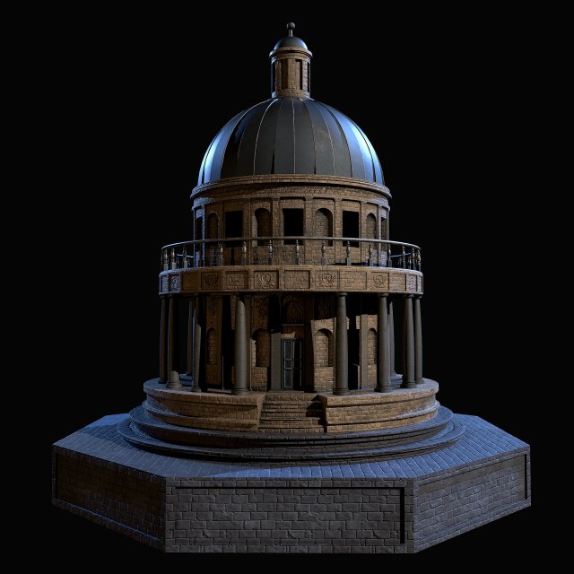Architecture Modèle 3D .c4d .max .obj .3ds .fbx .stl .blend 
