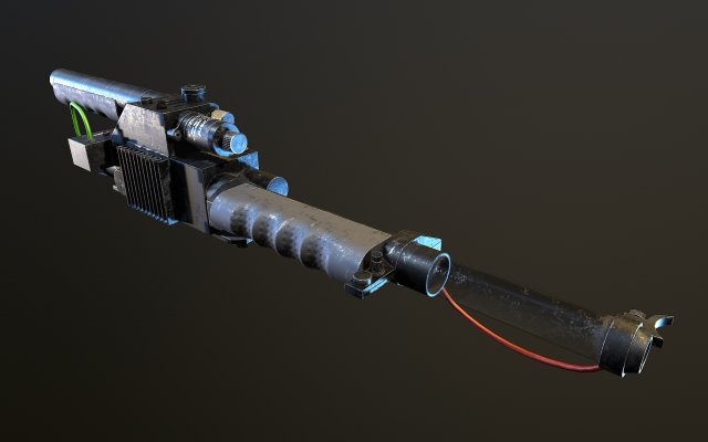 Proton ghostbusters Modèle 3D .c4d .max .obj .3ds .fbx .stl .blend 