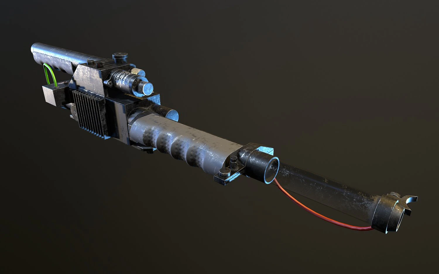 Proton ghostbusters 3D Model .c4d .max .obj .3ds .fbx .stl .blend