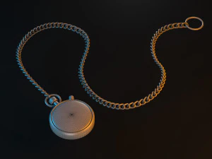 stopwatch 3D Model