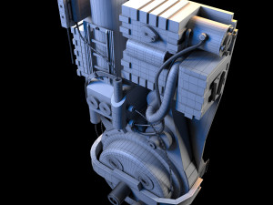Proton Pack Ghostbusters Modèle 3D