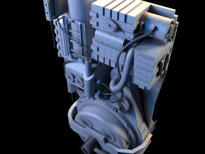 Proton Pack Ghostbusters 3D Model