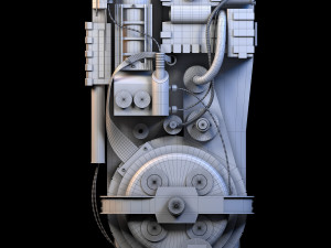 Proton Pack Ghostbusters Modèle 3D