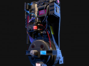 Proton Pack Ghostbusters Modelo 3D
