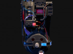 Proton Pack Ghostbusters Modèle 3D