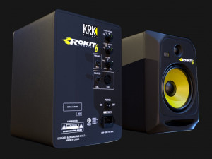 Speaker system Modello 3D