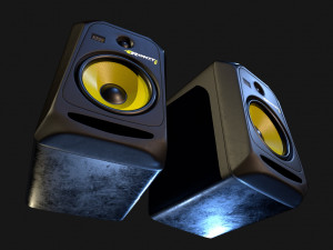 Speaker system Modello 3D