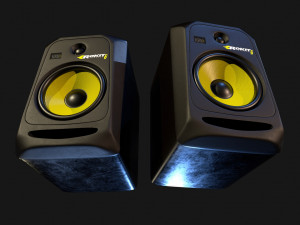 Speaker system Modello 3D