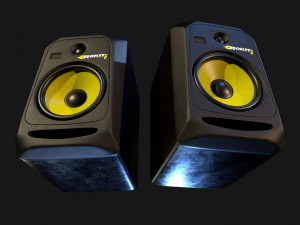 Speaker system 3D Model