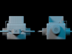 Pke meter ghostbusters 3D-Modell