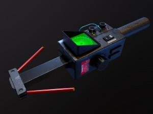 Pke meter ghostbusters 3D-Modell
