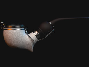 smoking pipe Model 3D