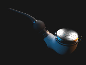 smoking pipe Model 3D