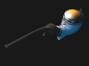 smoking pipe Model 3D