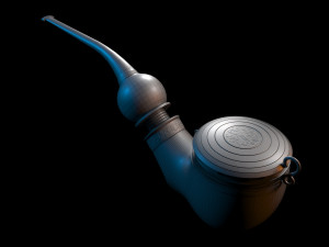 smoking pipe Model 3D