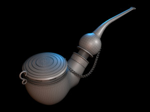 smoking pipe Model 3D