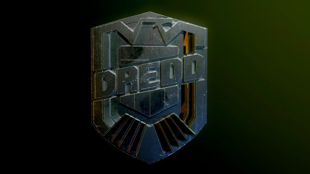 Judge joseph dredd logo Modello 3D .c4d .max .obj .3ds .fbx .stl .blend 